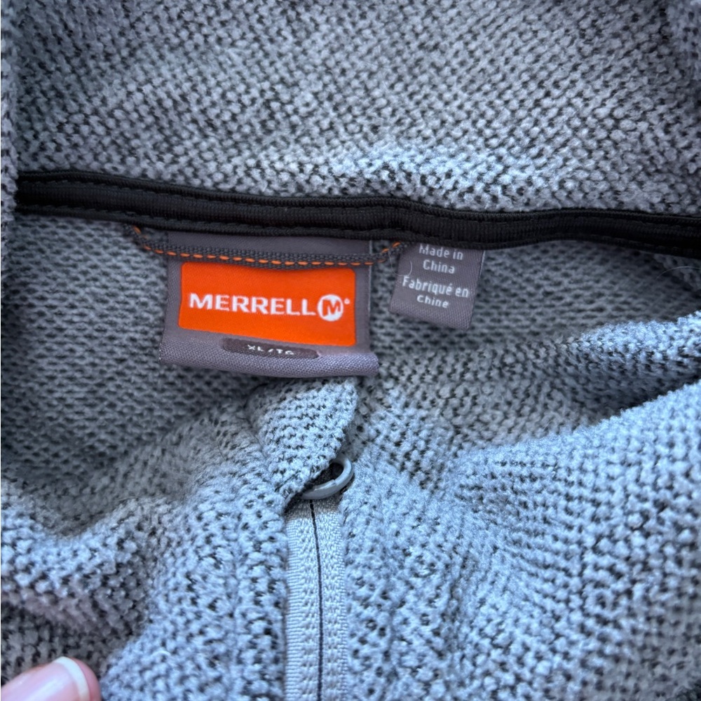 Merrell Men's Heathered Gray Full-Zip Jacket - Picture 5 of 5
